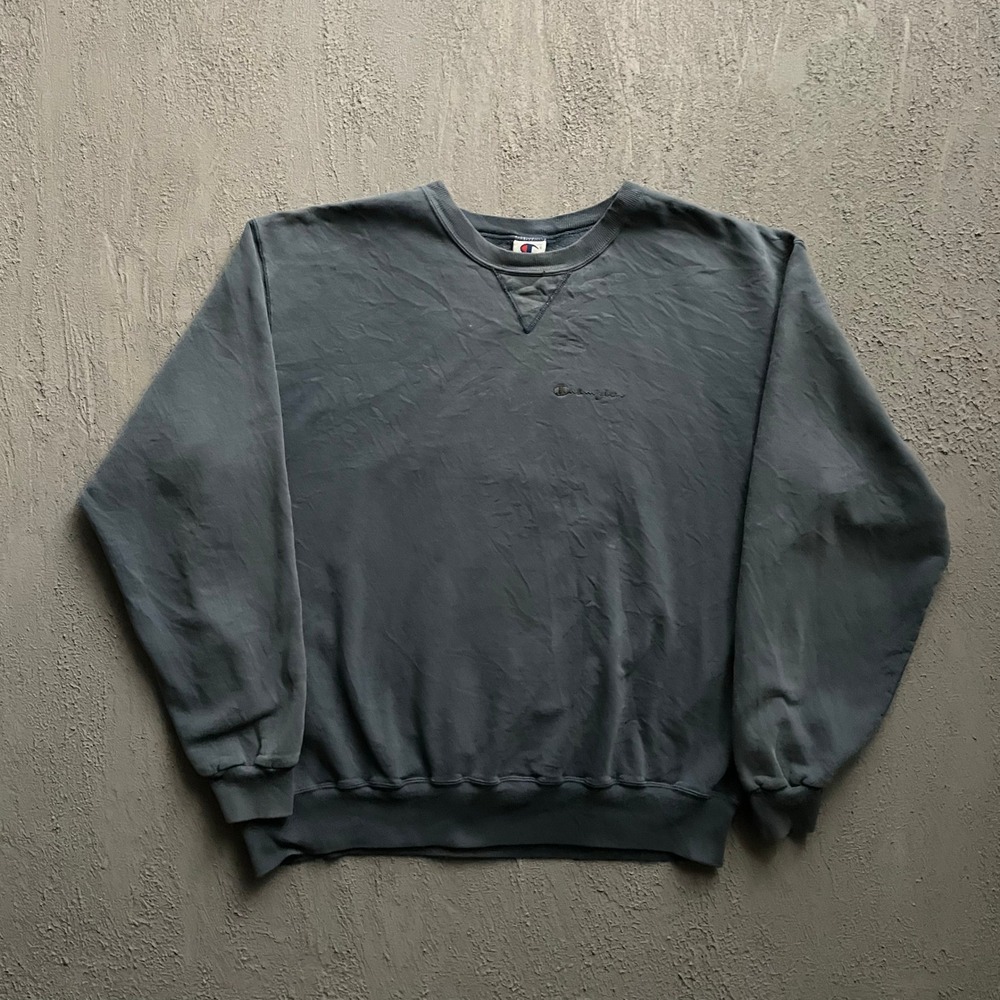 Vintage Champion Sweatshirt Mens XXL‎ Blue 90s Champion